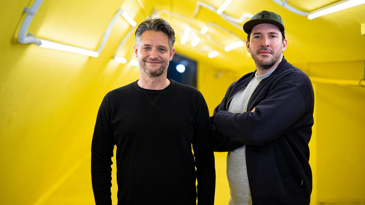 Haben twelve x twelve aus der Taufe gehoben: Jan Denecke (links) und Philipp Köhn