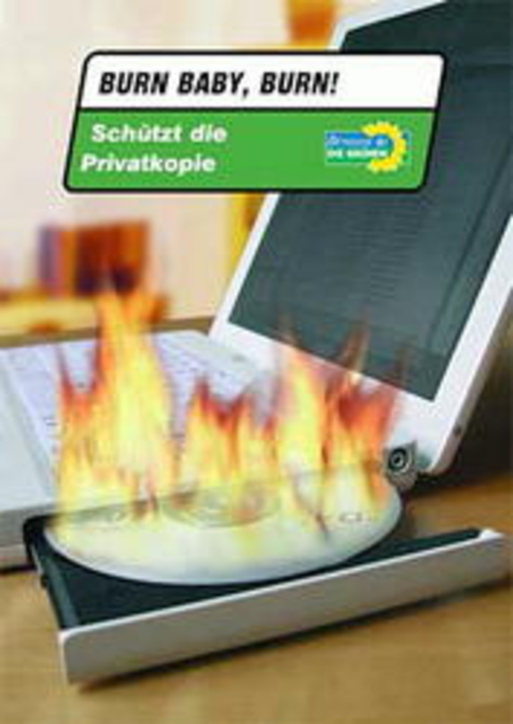 Lassen es brennen: Die Grünen