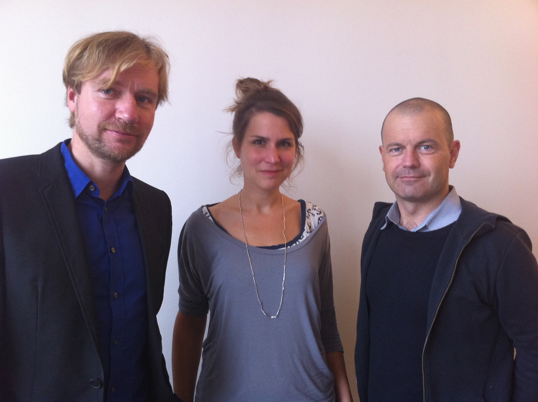 Der alte und neue Vorstand von all2gethernow (v.l.n.r.): Tim Renner, Andrea Goetzke und Martin Brem