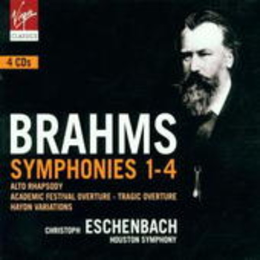 Christoph Eschenbach/Houston Symphony – Brahms Symphonies 1-4
