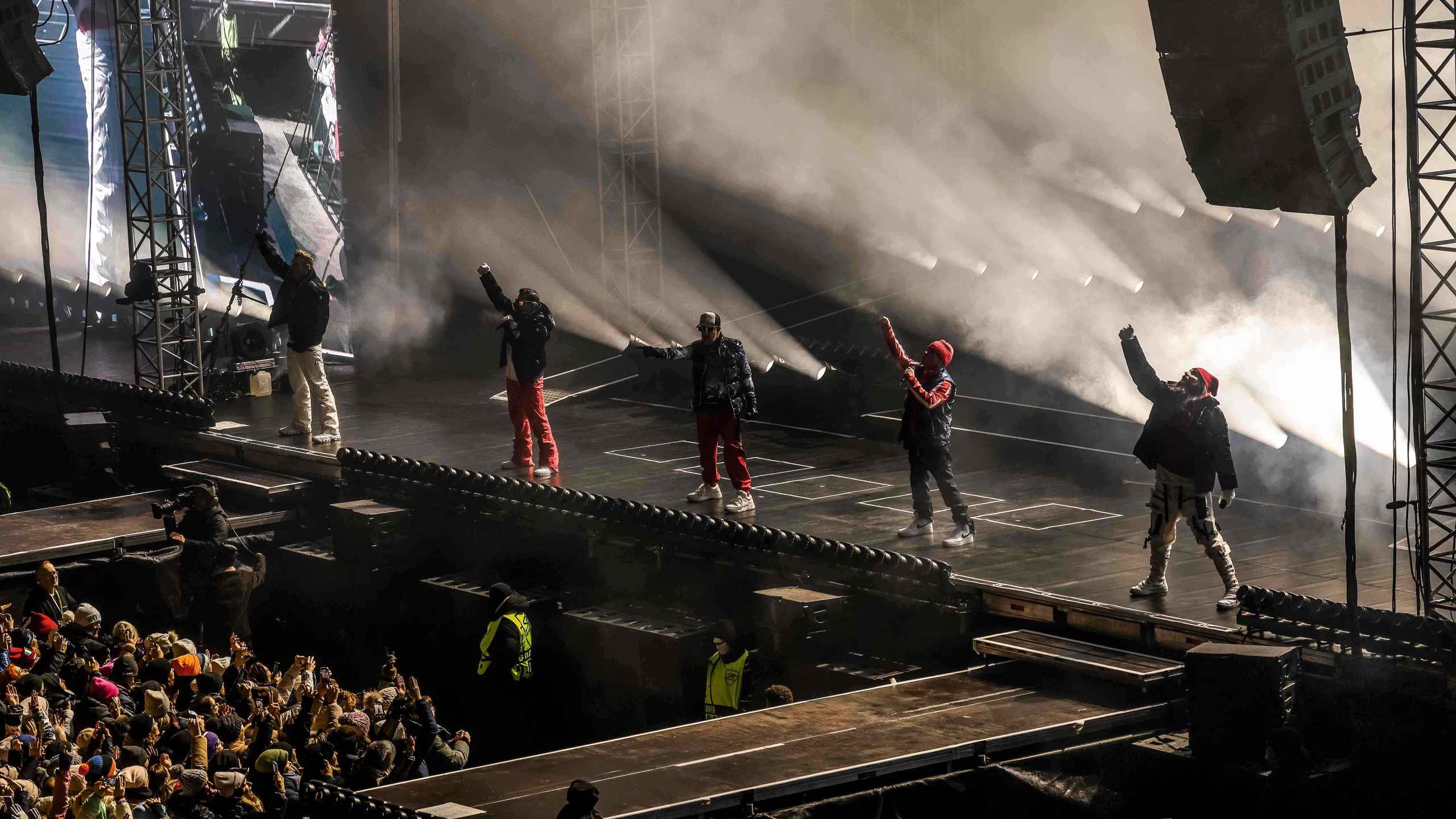 15d8fe66 edb1 4657 8105 8533d9af8bcd Sie spielen im Herbst zehn Shows in der Merkur Spiel-Arena in Düsseldorf: die Backstreet Boys, hier beim Ski Opening Schladming, wo sie vom 5. bis 7. Dezember 2025 im Planai-Stadion auftra...