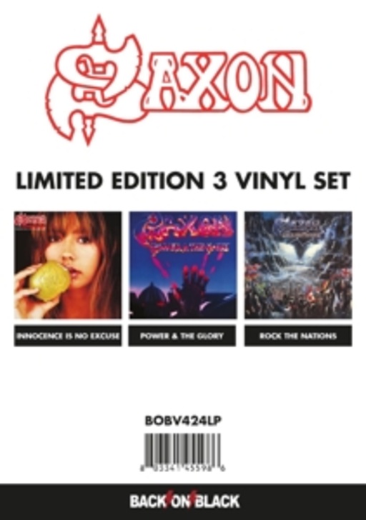 Saxon – Limited Edition 3 Vinyl Set