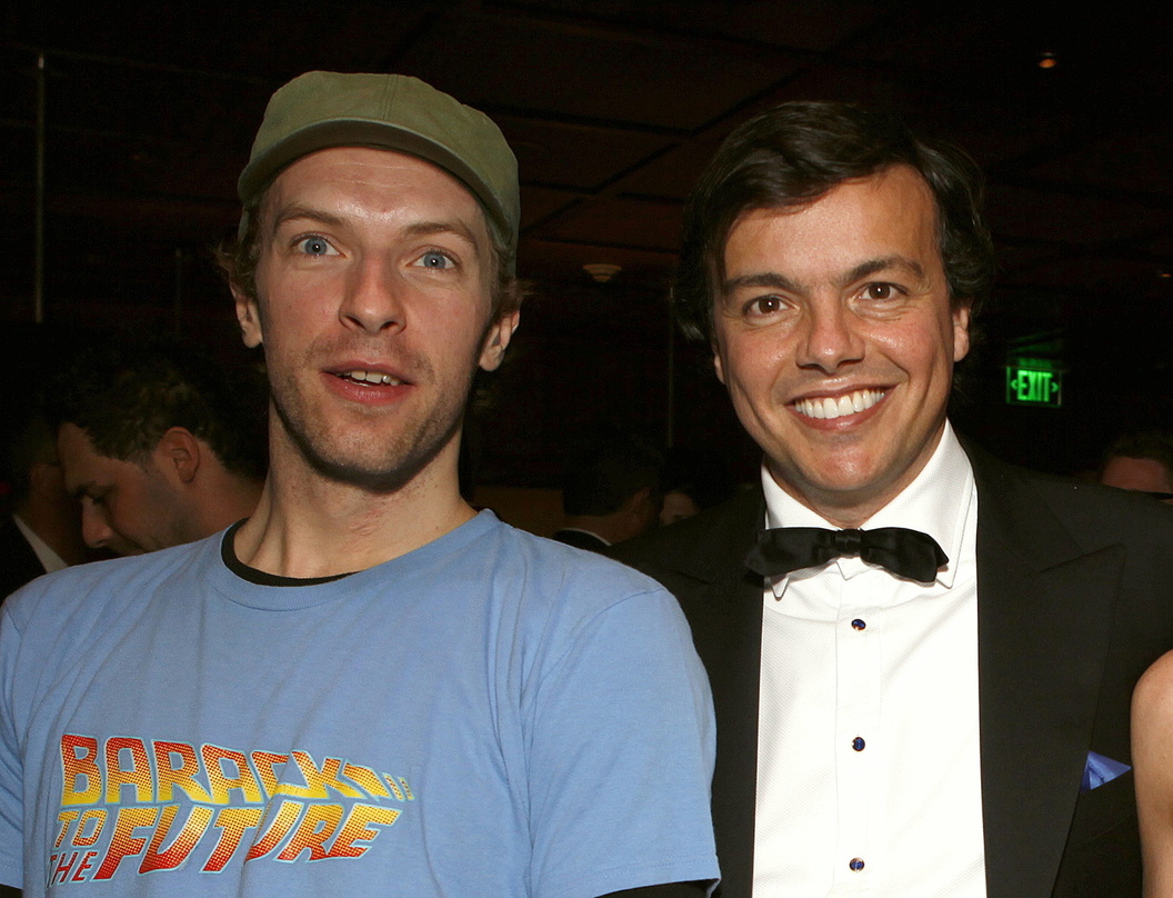 Feierten den Grammy-Erfolg von Coldplay und EMI: Chris Martin (l.) und Elio Leoni-Sceti