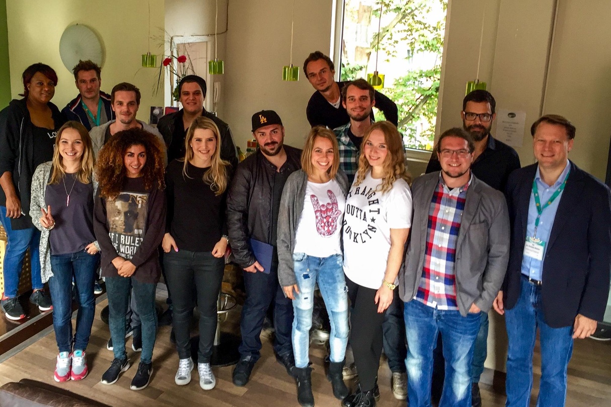 Arbeitete an neuen Dance-Tracks: das Songwriter Camp von Roba während des Reeperbahn Festivals