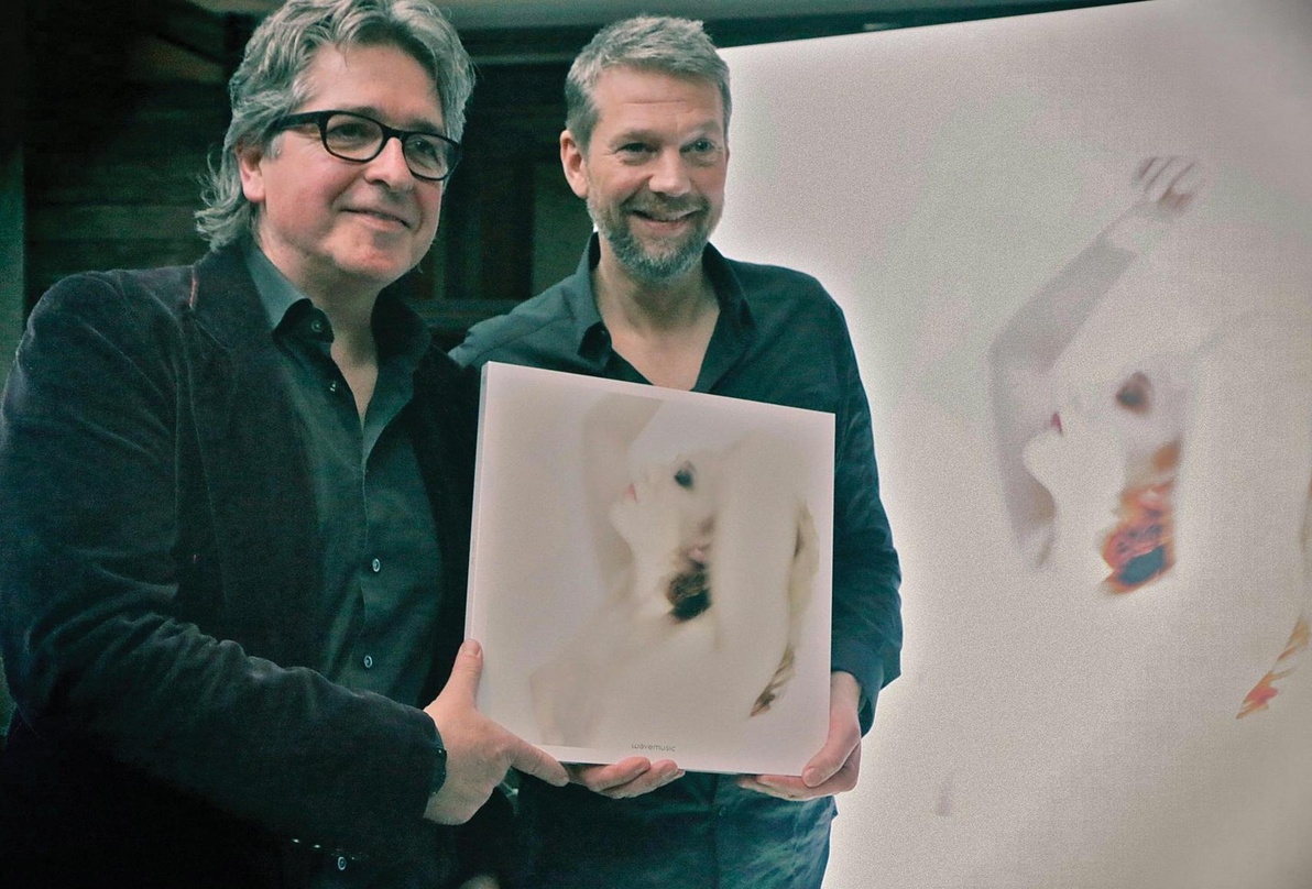 Zeigen ihr gemeinsames Kind: Michael van Droffelaar (links) und Kai Wiesinger