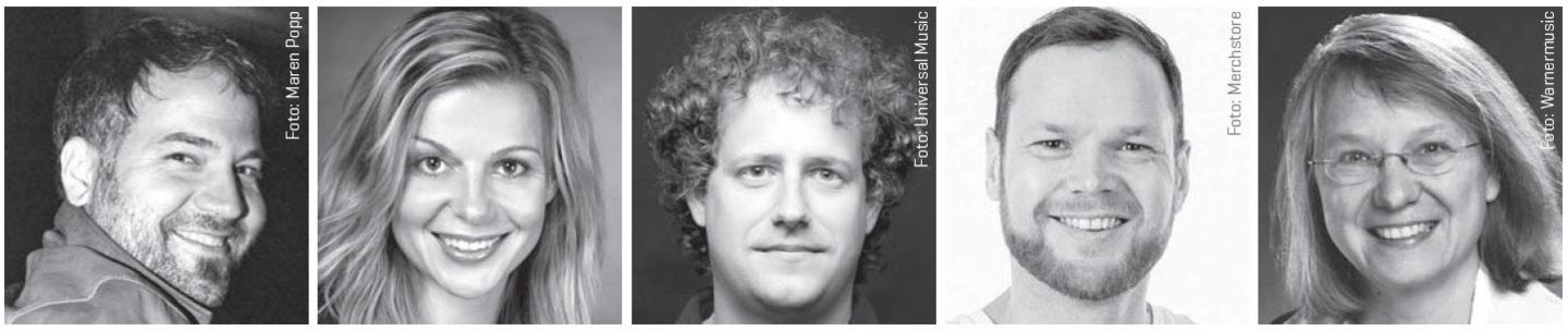 Stellen ihre Schwerpunkte vor (von links): Daniel Kamps, Sylvia Kollek, Michael Hahn, Tino Kunstmann und Anja Sumfleth