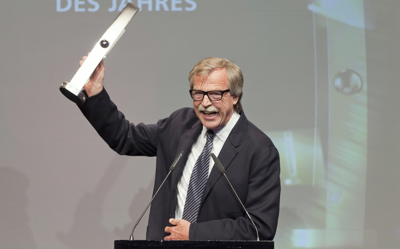 Nahm zum dritten Mal den Preis für das Label des Jahres entgegen: ACT-Chef Siggi Loch