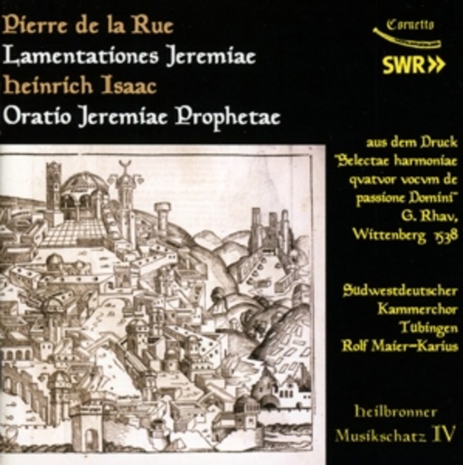 Rolf Maier-Karius/Kammerchor Tübingen – Lamentationes Jeremiae/Oratorio Jeremiae Prophetae