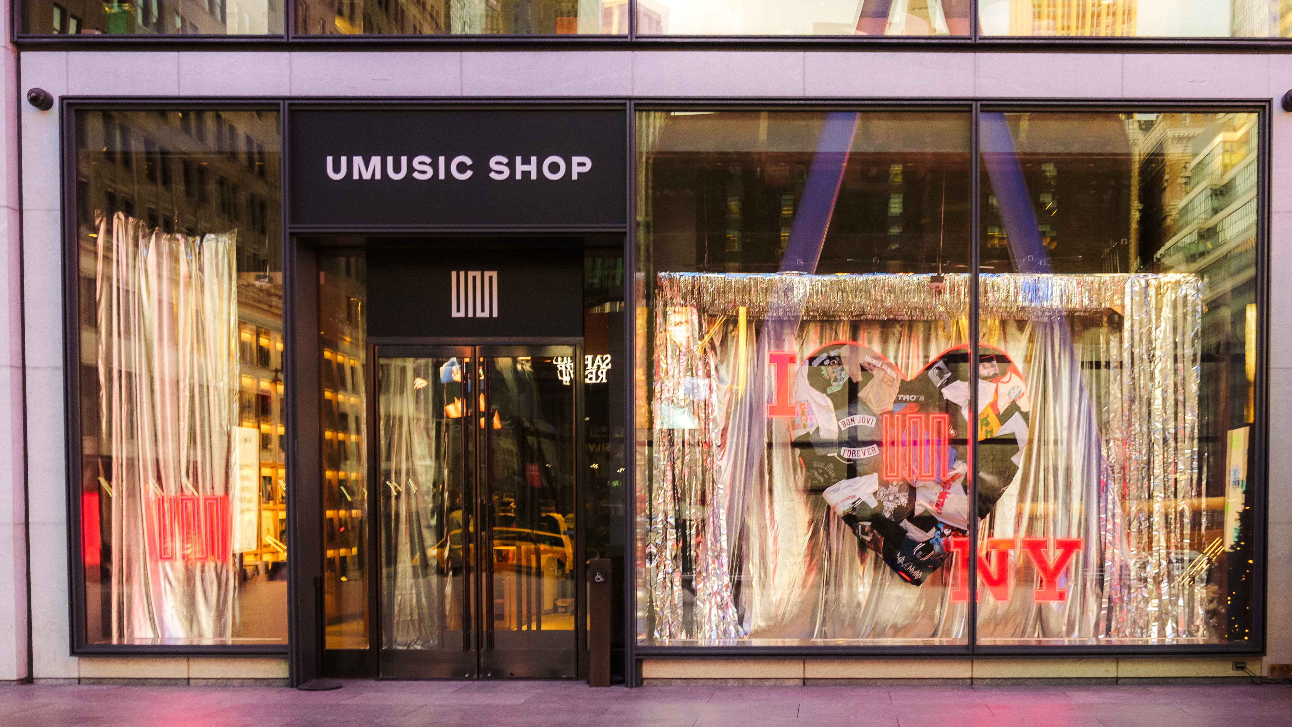 Seit dem 10. Dezember 2025 für Kund:innen geöffnet: der UMusic Shop in New York.