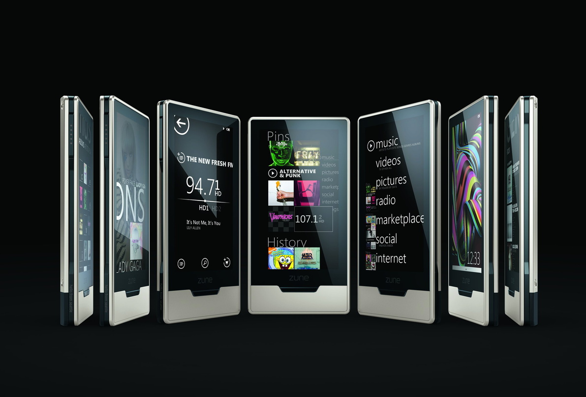 Konnte dem iPod nie gefährlich werden: Der Zune-Player von Microsoft