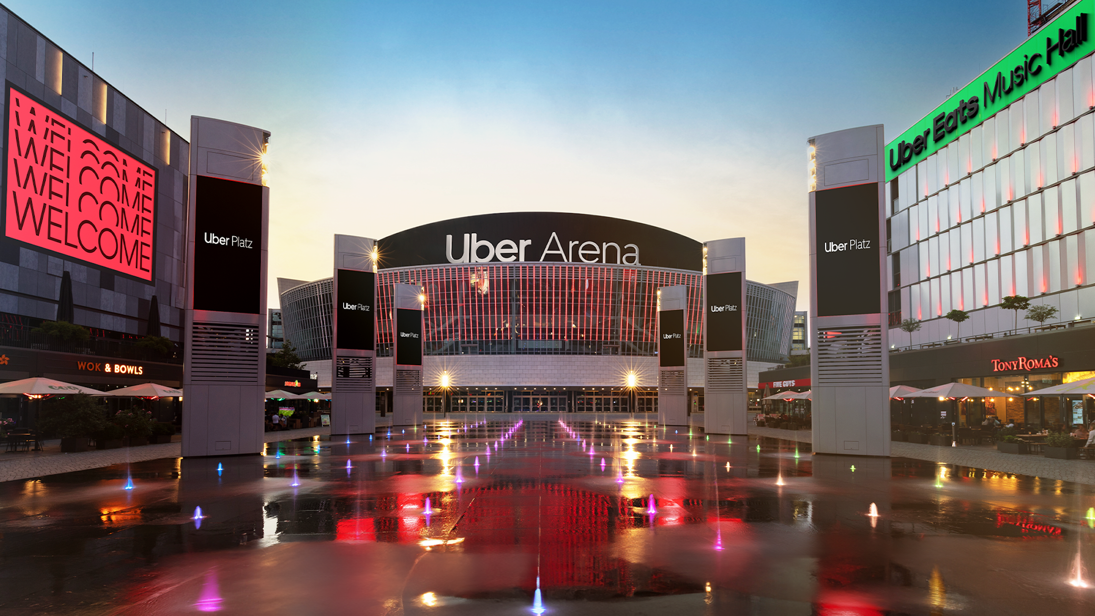 Eine "uber"-ragende Partnerschaft für die Anschutz Entertainment Group: ab dem 22. März 2024 fungiert Uber als Namenspartner der Uber Arena und der Uber Eats Music Hall in Berlin.