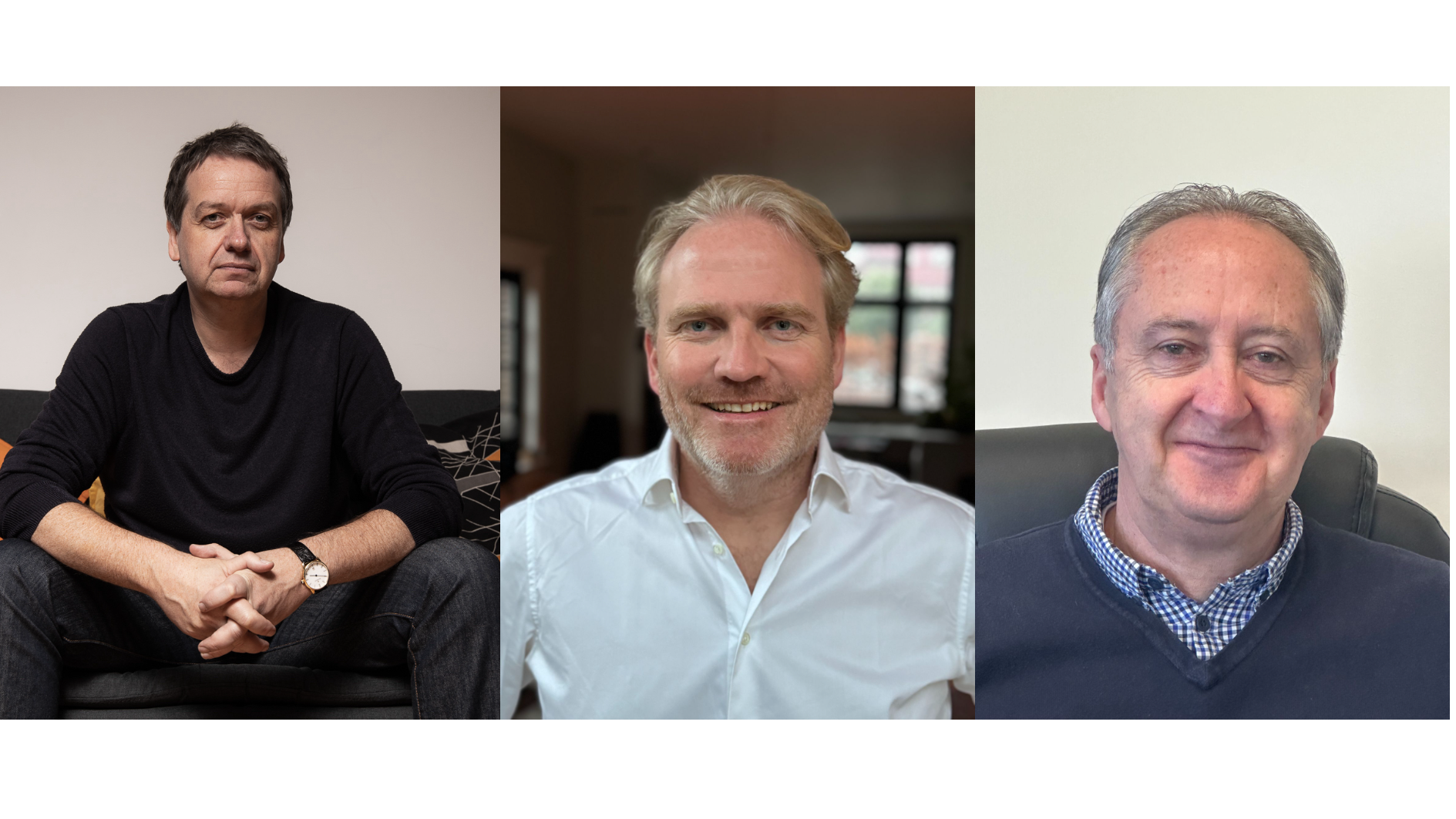 Schlossen einen Deal (von links): Bruce McKenzie (Music Sales Director Townsend), Jan Willem Kaasschieter (CEO Artone) sowie Steve Bamber (Music Managing Director Townsend Music).