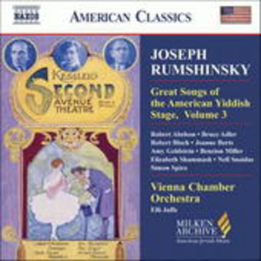 Elli Jaffe/Vienna Chamber Orchestra – Great Songs Of The Yiddish Stage, Volume 3