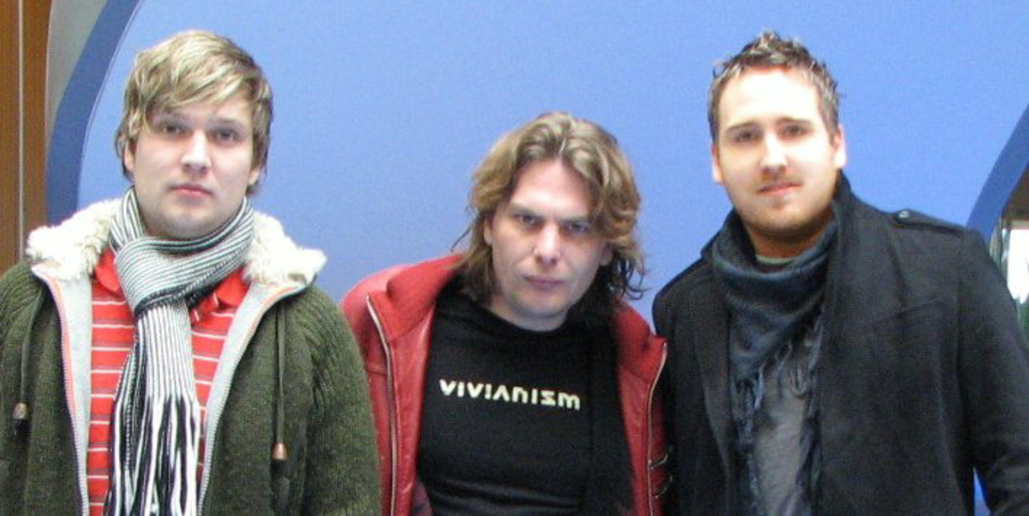 Neues Team (v.l.n.r.): Daniel Nitt (The Mono Twins), Roger Östman (AMV Talpa) und Richard Darell (The Mono Twins)