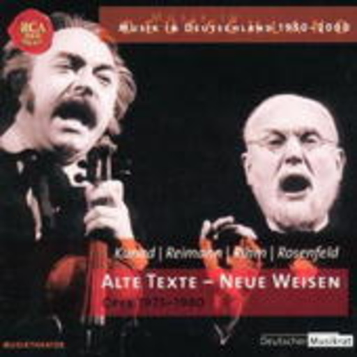 Diverse – Musik in Deutschland 1950-2000 - Alte Texte-Neue Weisen