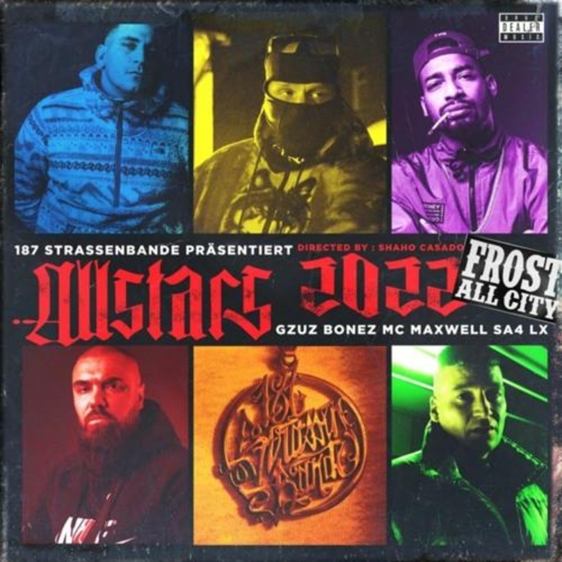 183f632c7ee3aa3a5292dde3f3d52fc4bd3f8428be7fa6082fe19081670a62da Der Tracks "187 Allstars '22" der 187 Strassenbande sorgte am Wochenende auf YouTube und Spotify für Aufsehen