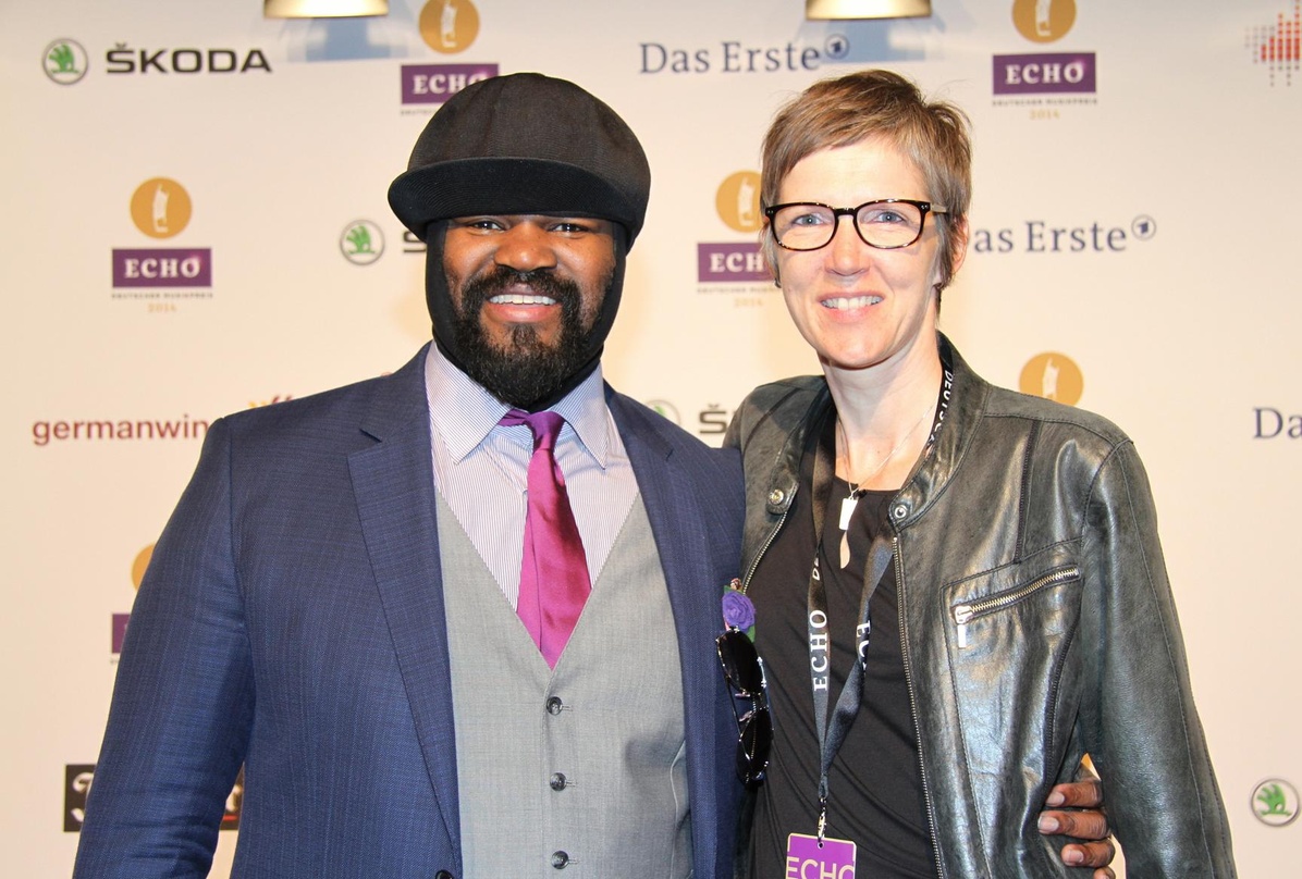 Landeten mit "Liquid Spirit" den Jazzbestseller 2014: Gregory Porter und Astrid Kieselbach
