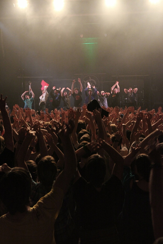 Laut Buback eine "packende, hochenergetische Live-Band": Die aus Heidelberg stammende Formation Irie Révoltés