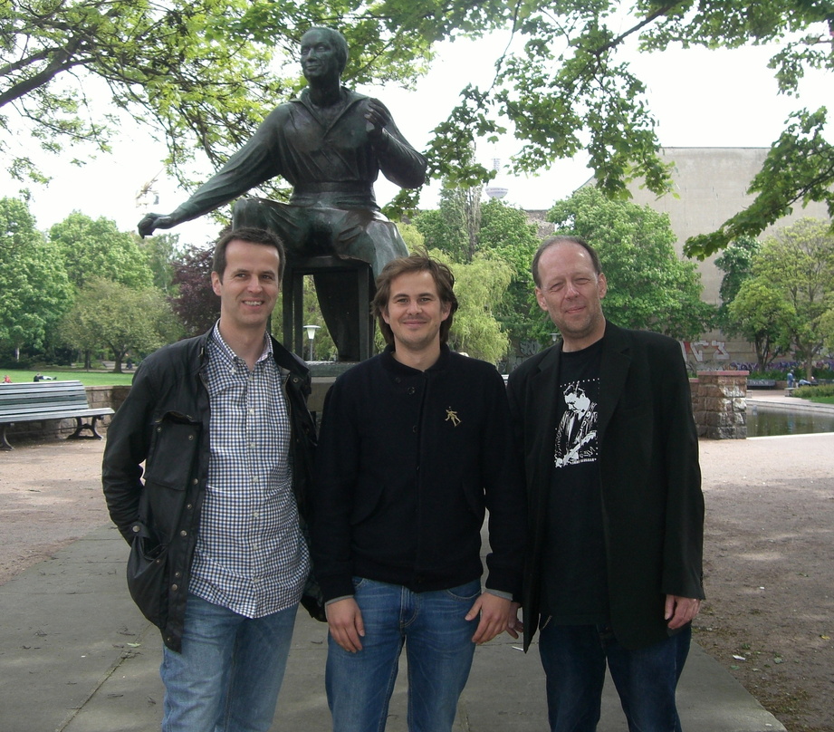 Weiten ihre Partnerschaft auf Deutschland aus (v.l.n.r.): Frank Stratmann (GoodToGo), Lenz Hein (Domino) und Matthias Böttcher (GoodToGo)