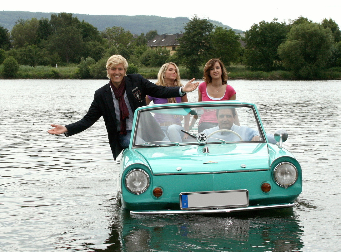 Stieg auf der Mosel in ein Amphicar um: Maxi Arland