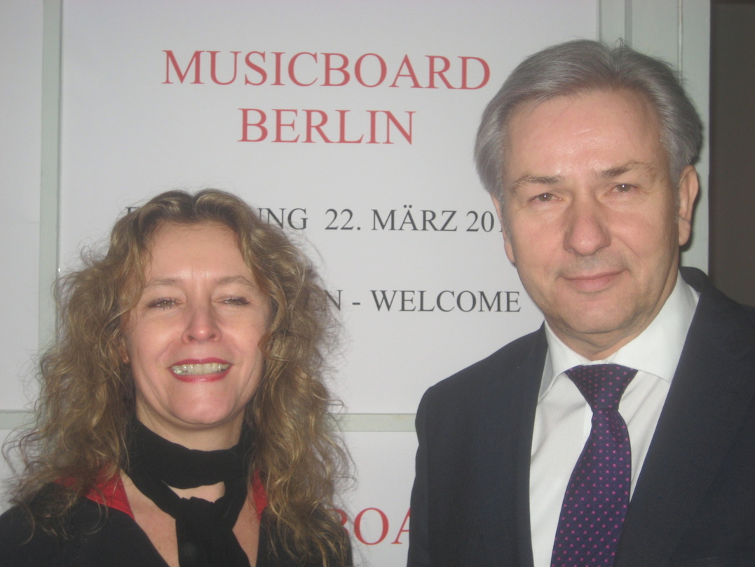 Stellten das Musicboard Berlin vor: Leiterin Katja Lucker und Klaus Wowereit, der Regierende Bürgermeister von Berlin