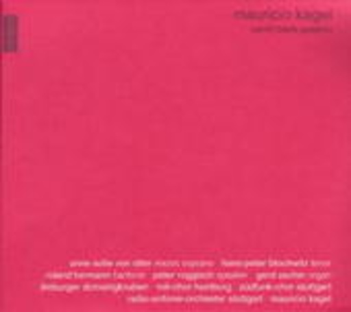 Mauricio Kagel/RSO Stuttgart/Südfunk-Chor Stuttgart/... – Sankt-Bach-Passion