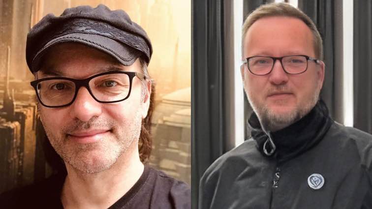 Zwei Neuzugänge binnen weniger Monate bei Flying Dolphin Entertainment und Metalville Records: Michael Langbein (links) und Jens Thee.