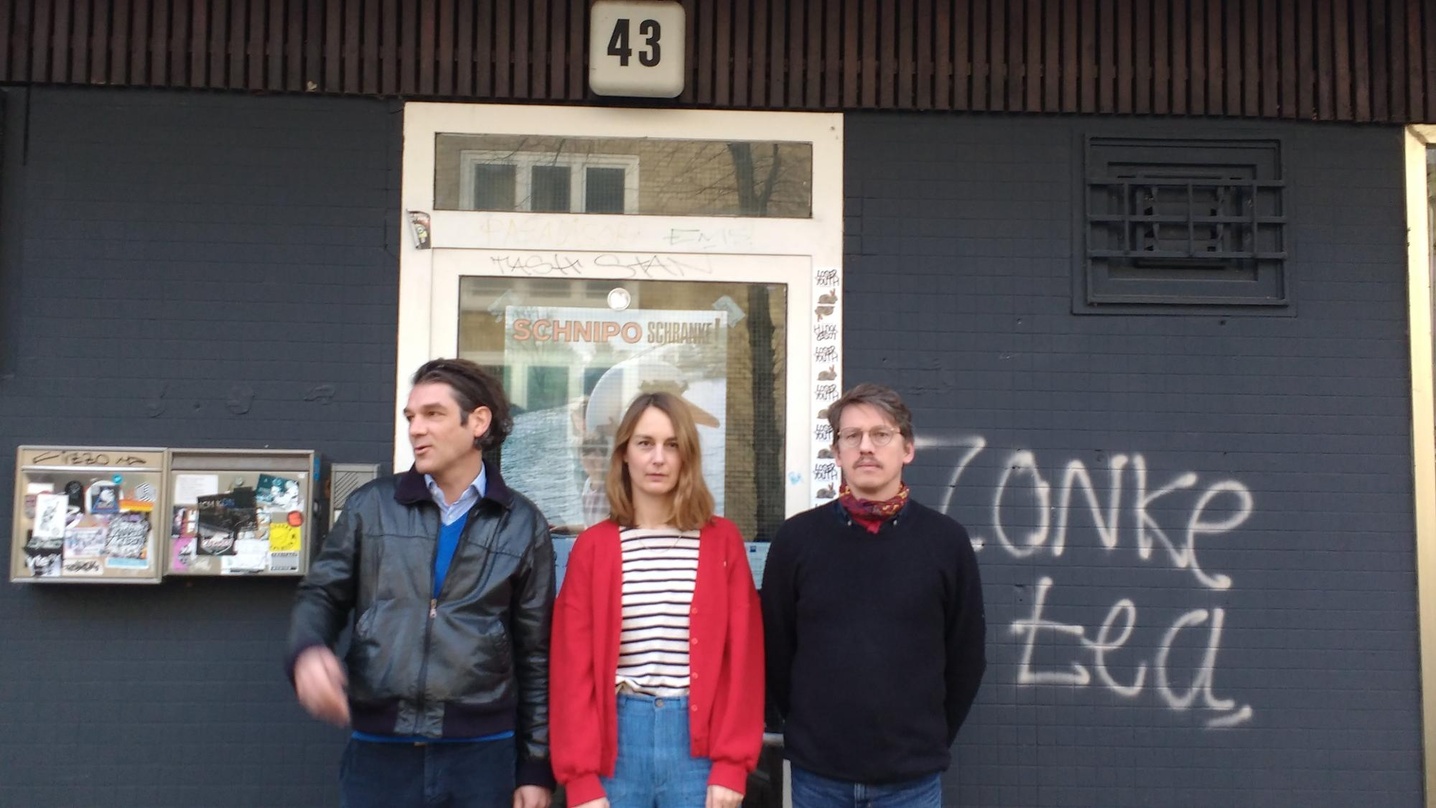 Verbucht mit Zugezogen Maskulin, Vierkanttretlager, Schnipo Schranke und Main Concept ein "überaus erfolgreiches Jahr": das Buback-Team mit Thorsten Seif, Friederike Meyer und Stephan Rath