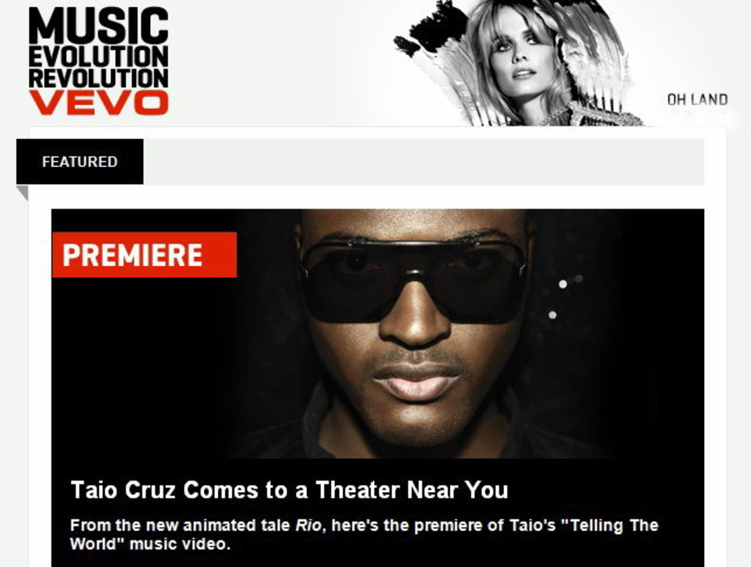 Spricht künftig auch Nutzer in Europa an: Der Vevo-Newsletter