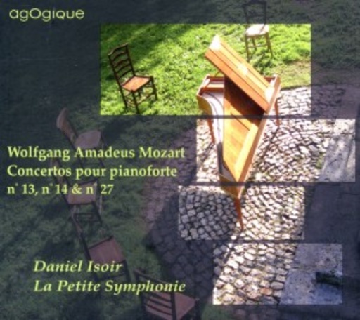 Daniel Isoir – Klavierkonzerte Nr. 13 C-Dur KV 415/Nr. 14 Es-Dur KV 449/Nr. 27 B-Dur KV 595
