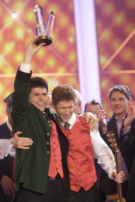 Entschieden den "Grand Prix der Volksmusik" für sich: Vincent & Fernando