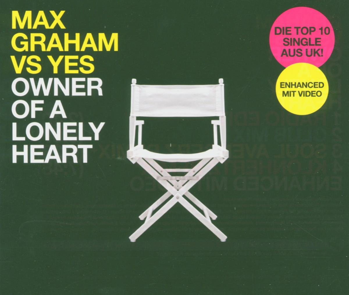 Max Graham vs. Yes – Owner Of A Lonely Heart