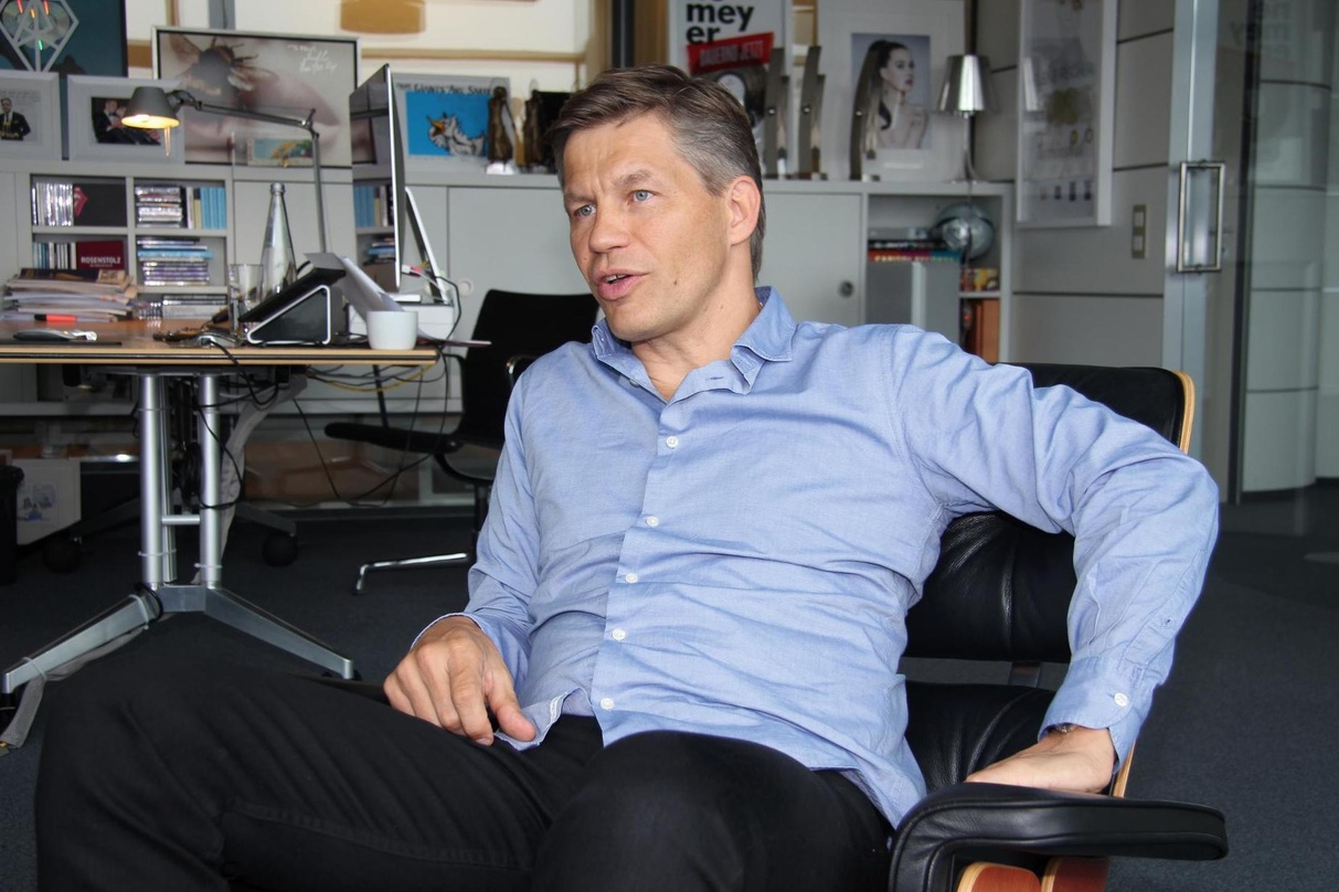 Mit Universal Music Marktführer: Frank Briegmann