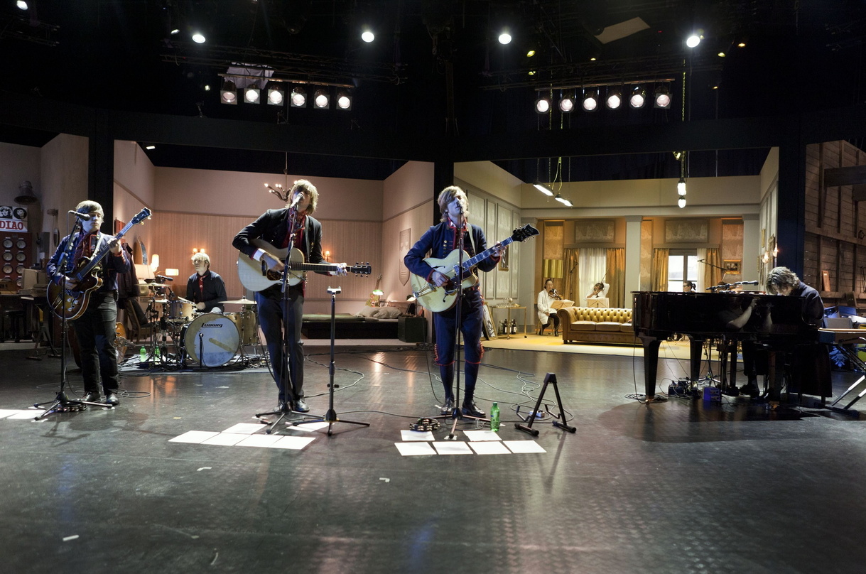Hatten 2009 im Radio die Nase vorn: Mando Diao, hier bei ihrem Auftritt bei "MTV Unplugged"