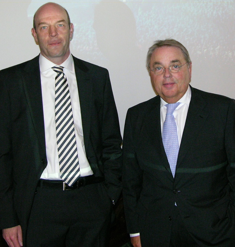 Halten CTS Eventim auf Kurs: Volker Bischoff (l.) und Klaus-Peter Schulenberg