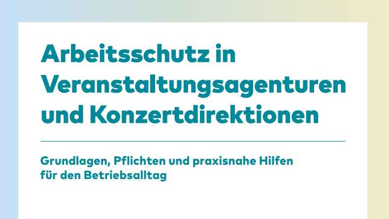 Will den BDKV-Mitgliedsunternehmen helfen: ein neues Guidebook zum Arbeitsschutz.