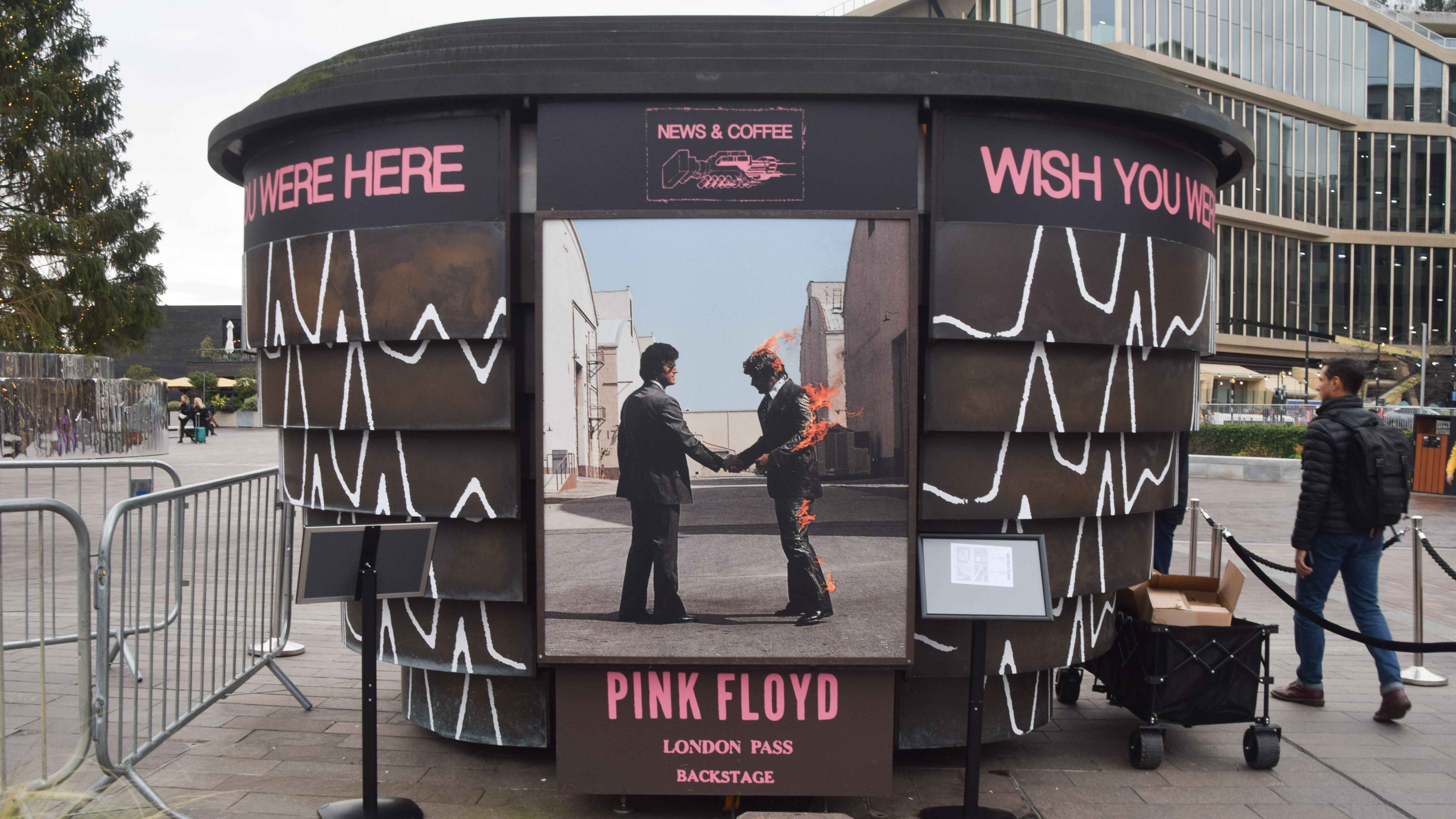 1bc7cdb8 d21c 4728 9be8 d41370d6cea5 Gehörte zum Marketing zur Reissue von Pink Floyd: Ein Pop-up Event im London.