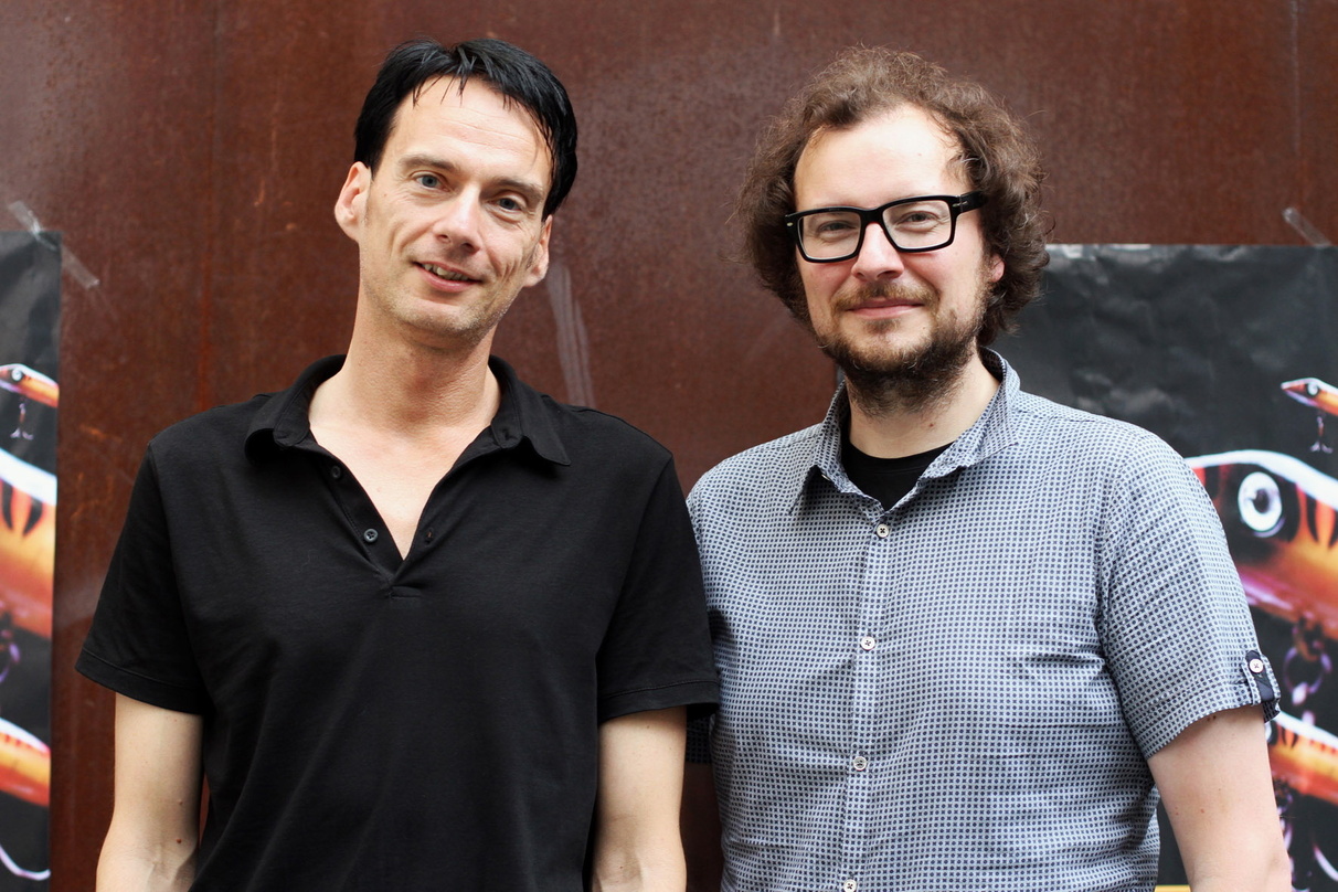 Zufrieden mit Waves Vienna 2012: die Veranstalter Franz Hergovich (links, mica) und Thomas Heher (Waves Vienna)