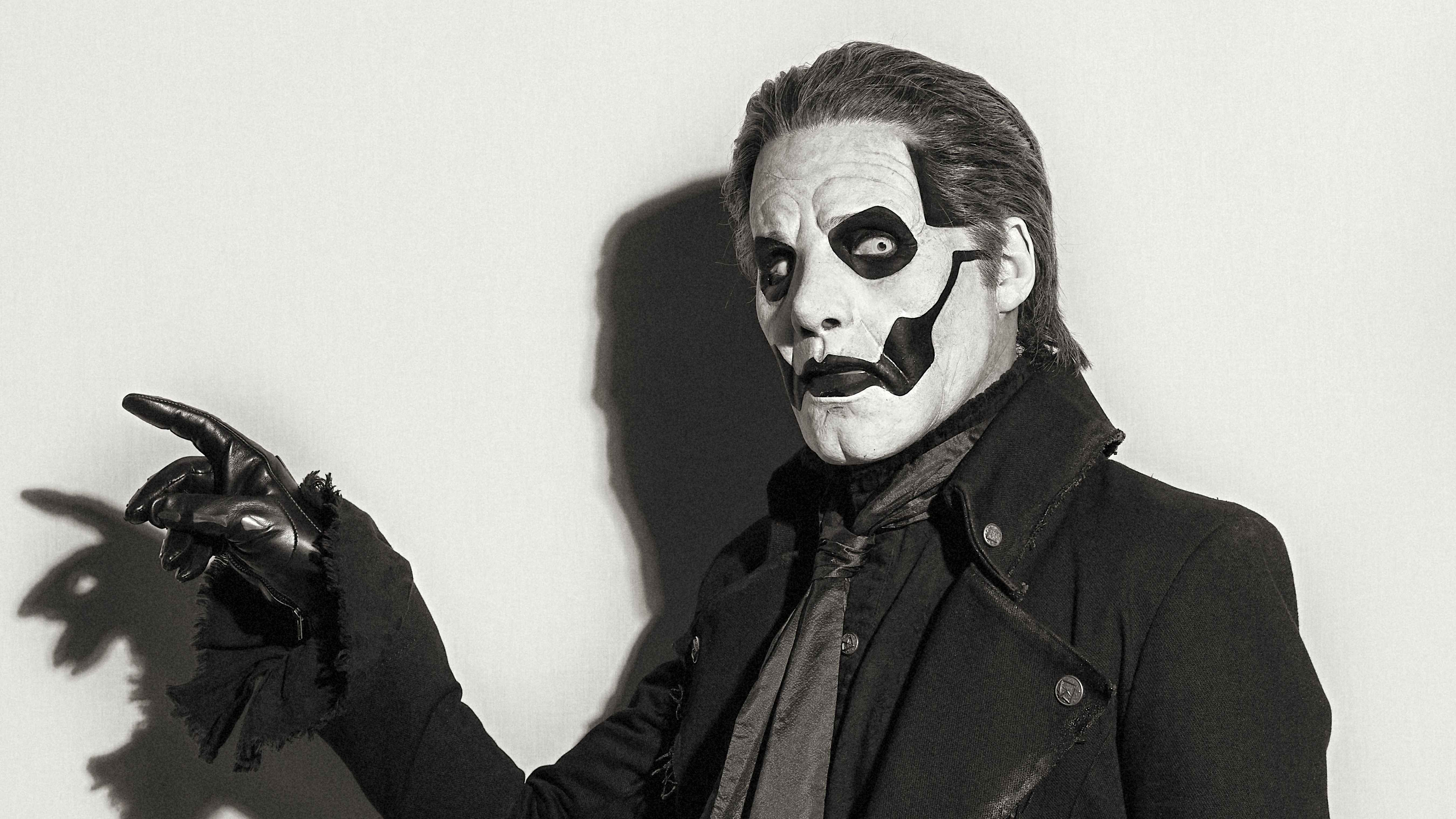 Punkten mit dem Label Loma Vista Recordings im Albumsegment: Ghost, hier abgebildet Frontmann Tobias Forge.