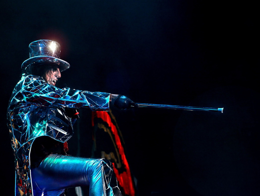 Der Zeremonienmeister im "Theater des Todes": Alice Cooper