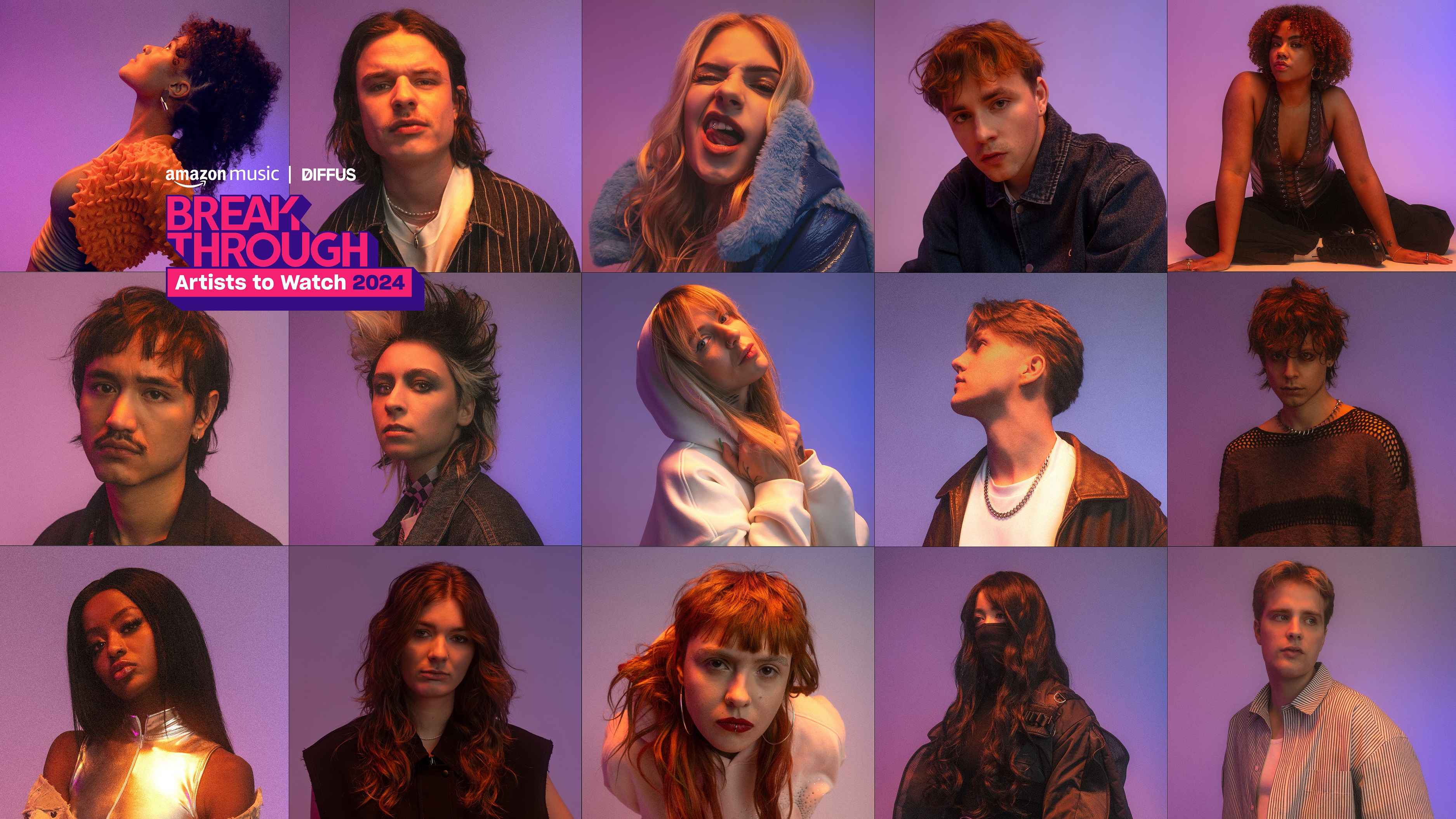 Sie werden von Amazon Music gefördert: 15 Artists To Watch.