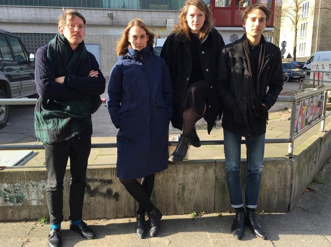Veränderte Bandkonstellation und neues Label (von links): Stephan Rath und Friederike Meyer (beide Buback Tonträger), Stella Sommer und Philipp Wulff (beide Die Heiterkeit)