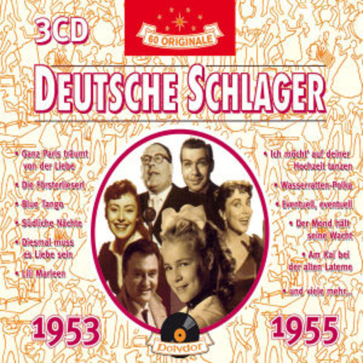 Diverse – Deutsche Schlager 1953-1955