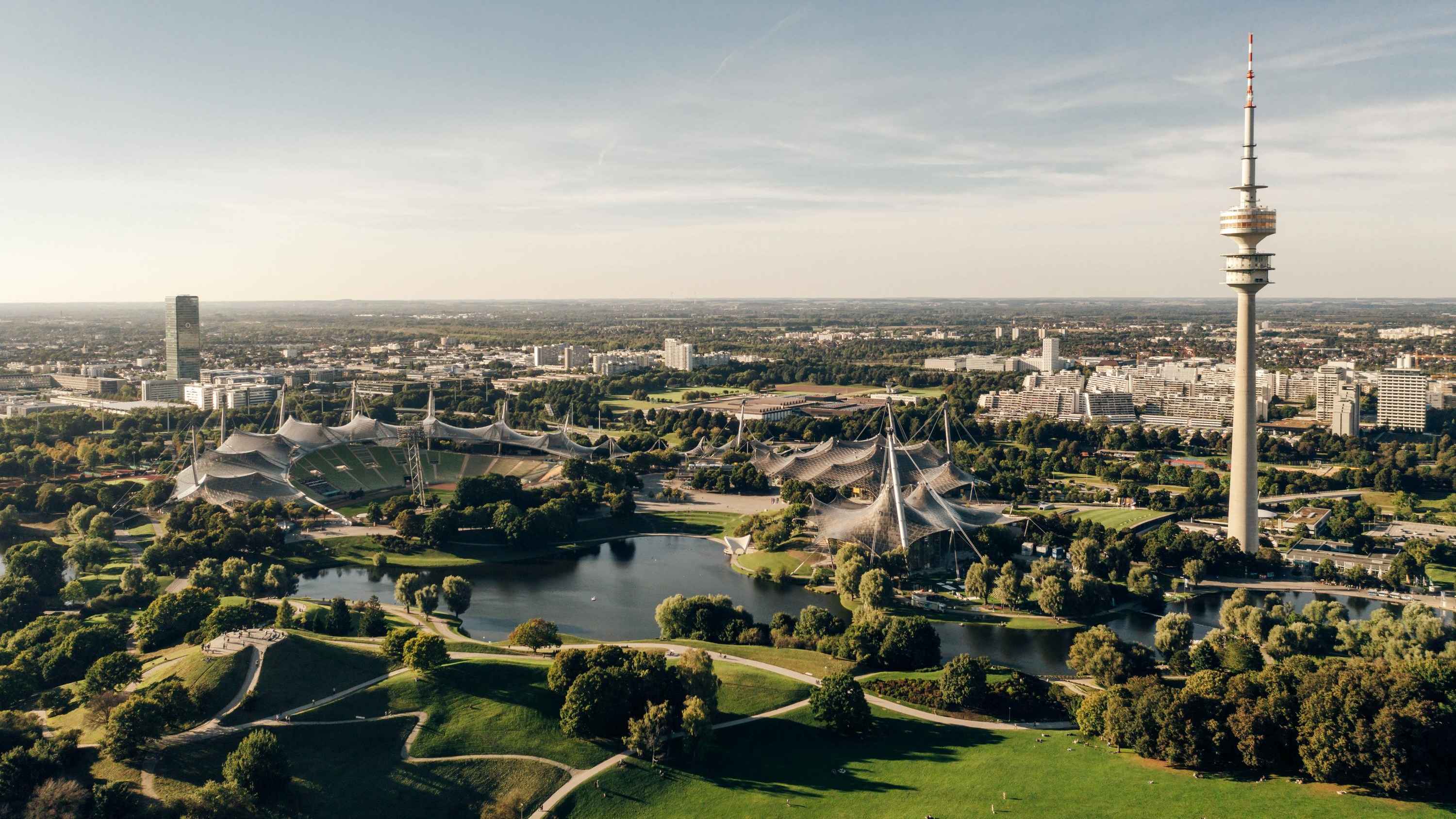 Steht gut da: der Olympiapark München.