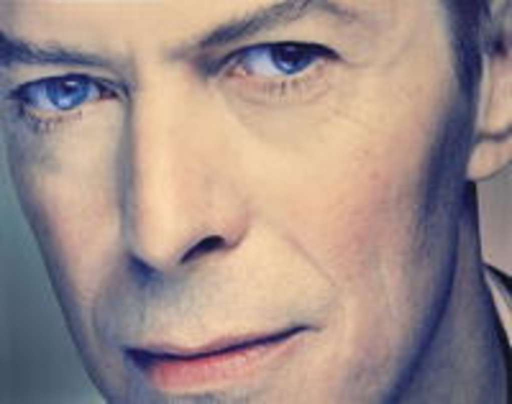 Kommt nicht zum Vittel trinken: David Bowie