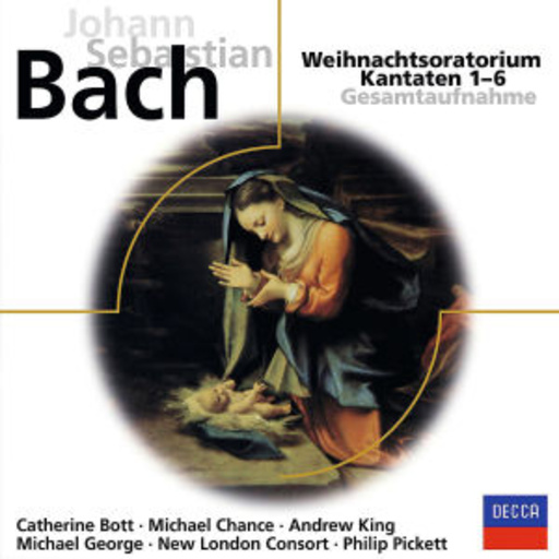 Philip Pickett/New London Consort – Weihnachtsoratorium Kantaten 1-6 (Eloquence)