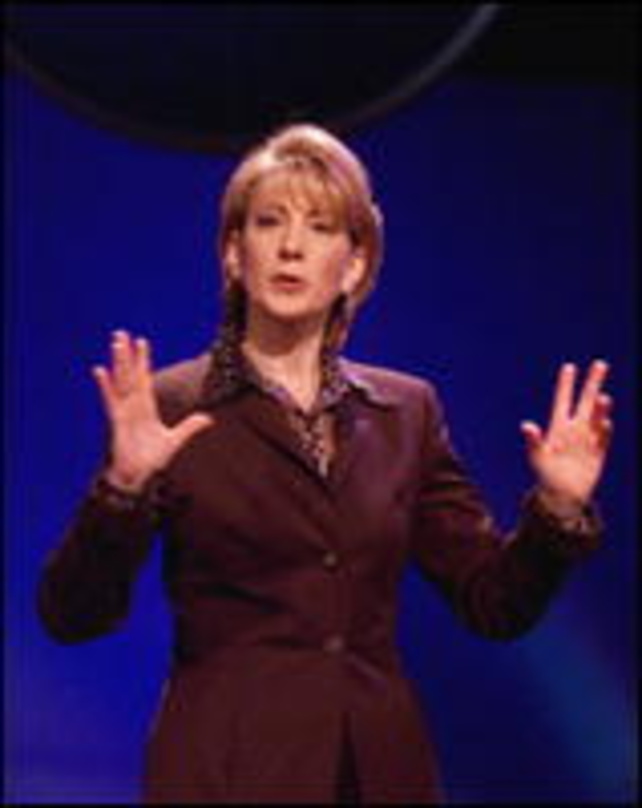 Noch ein iPod-Fan: HP-Chefin Carly Fiorina