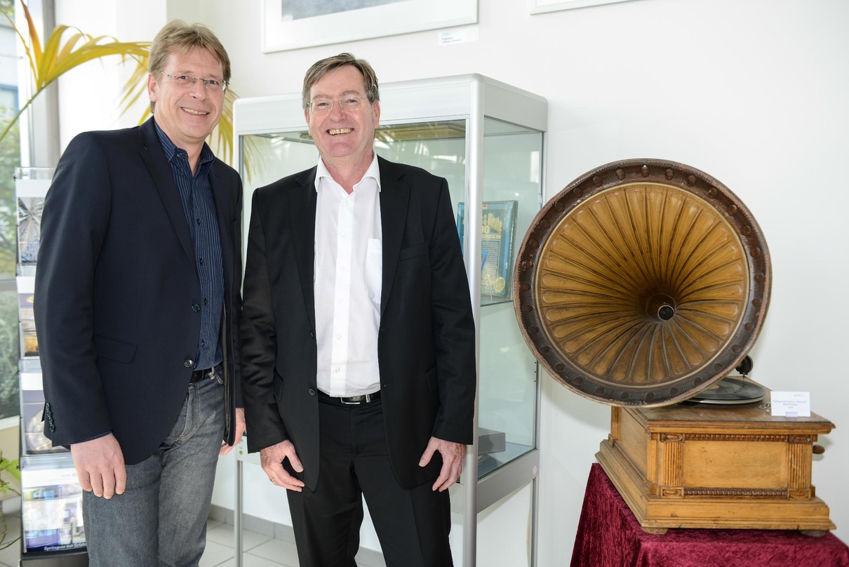 Mit EDC ein Schwergewicht im CD-Markt: Thomas Moss (links) und John Fitzgerald