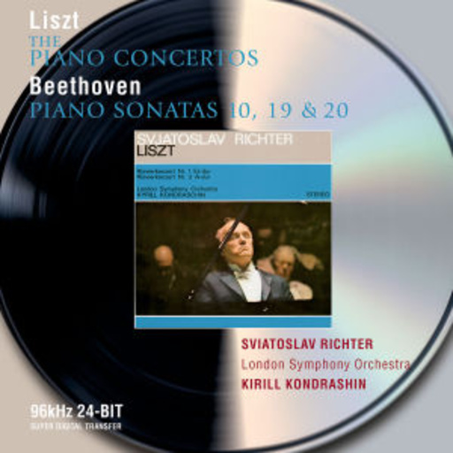 Svjatoslav Richter/Kirill Kondrashin/London Symphony Orch. – Philips 50 - Liszt: The Piano Concertos/Beethoven: Piano Sonatas 10, 19 & 20