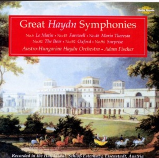 Adam Fischer/Austro-Hungarian Haydn Orchestra – Great Haydn Symphonies